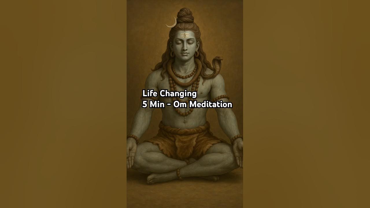 Life Changing 5 Min OM Meditation l Om Chanting Sound | For Stress Relief & Focus l USA l By Ai Life Changing 5 Min OM Meditation l Om Chanting Sound | For Stress Relief & Focus l USA l By Ai