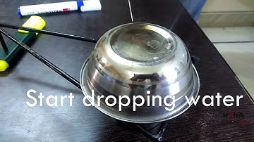 Floating Water Droplets | Levitating Water | Leidenfrost effect