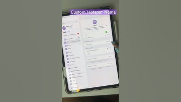 How to Change Your Hotspot Name on iPhone #youtubeshorts #youtube