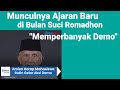 Ajaran Baru Amin Rais di Bulan Suci Romadhon😂😂😂 "Memperbanyak Demo"