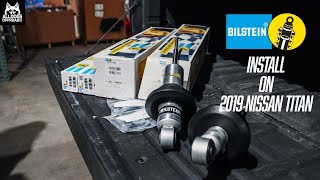 Bilstein Install on 2019 Nissan Titan