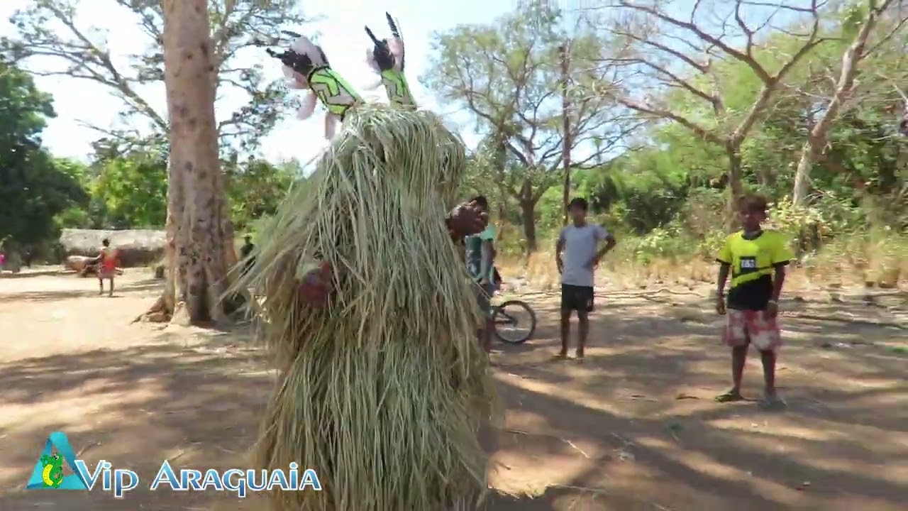 CULTURA INDÍGENA - Festa de Aruanã Na Aldeia Macaúba - Ilha do bananal - Tocantins