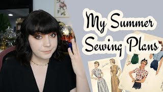 My Summer Sewing Plans - A New Strategy and How You Can Help