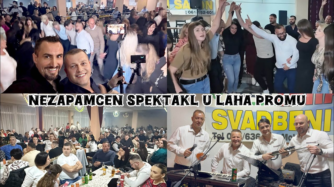 🔥Noć za pamćenje u Laha Promu, Meraklije zapalile atmosfer, igrači napravili lom i zatresli salu🔥