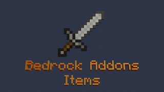 Addon Tutorial: Items