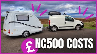 How Much Does It Cost to Do the NC500? | Campsites, Fuel, Food | Scotland Road Trip
