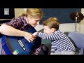 Music therapy with hudson