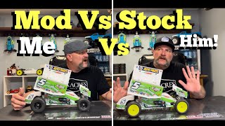 Traxxas Bandit Sprint Car Mod vs Stock it’s NOT Faster! by MX Acres 2,912 views 1 month ago 7 minutes, 31 seconds