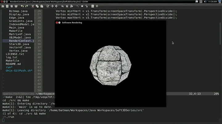 #17 3D Software Rendering Tutorial: Meshes