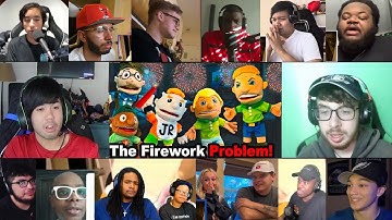 SML Movie: The Firework Problem! Reaction Mashup