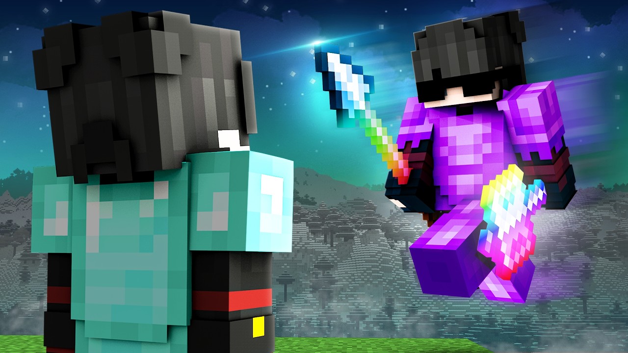 I Got Worlds BEST Spear + Mace in Minecraft..