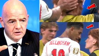 FIFA President Gianni Infantino Reacts On Jude Bellingham And Valentin Barco Heated Controversy |