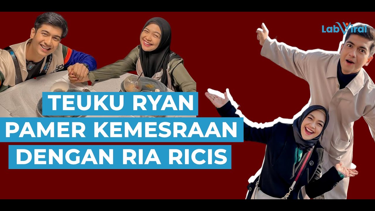 Teuku Ryan Pamer Kemesraan Disuapi Ria Ricis, Hempas Isu Rumah Tangganya Retak