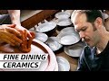 How a ceramics master makes plates for michelinstarred restaurants  handmade