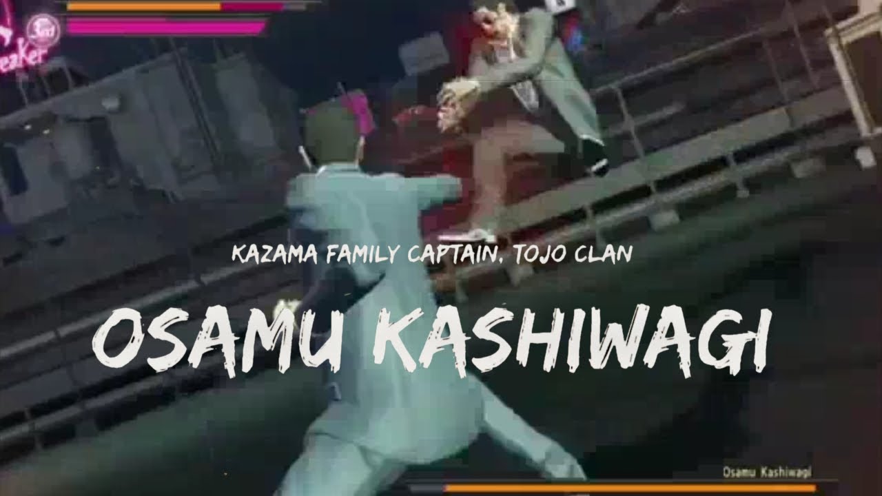 Yakuza 0 Osamu Kashiwagi failed QTE YouTube