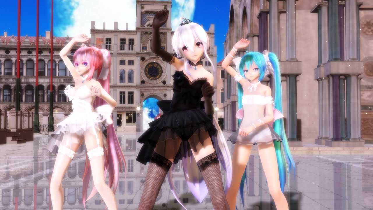 【MMD】ECHO (HAKU & LUKA & MIKU)