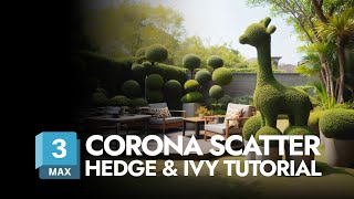 Corona SCATTER  / 3ds Max Tutorial
