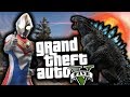 GTA 5 Mod Indonesia - ULTRAMAN vs GODZILLA