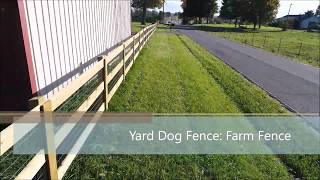 Yard Dog Fencing & Decks installs all types of fencing, including farm fence, wood privacy fence, vinyl, chain link, and more. Visit 