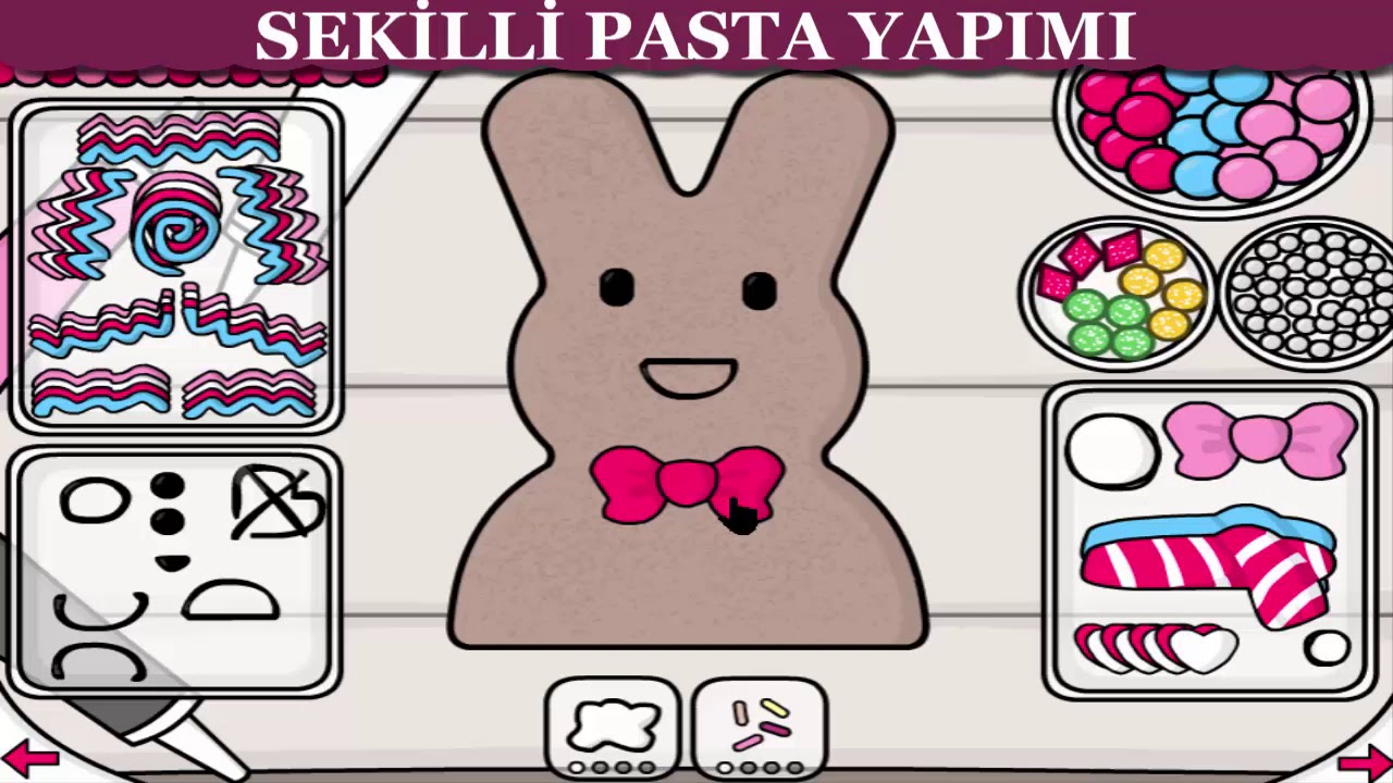 Şekil Pasta Yapma Oyunu YouTube