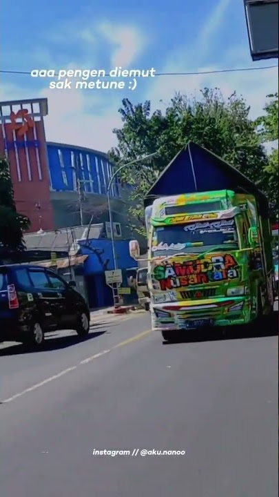story wa truk jalan santai #shorts #story #quotes #truk_mbois #trukcanter #truk