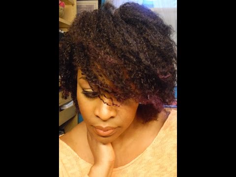 Cara Basah Wrap Rambut Alami / Afro Tekstur Halus ** UPDATED **