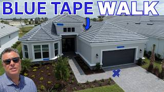 BLUE TAPE WALK THROUGH - What To Look For On New Construction Home