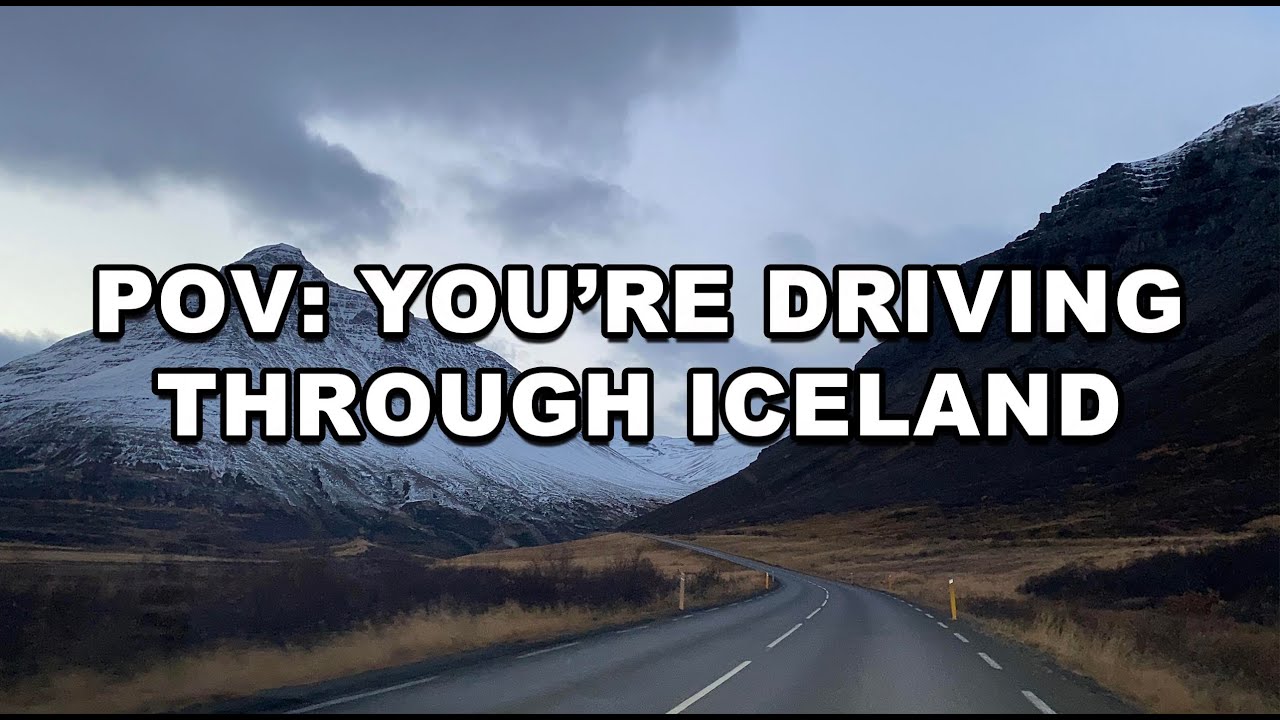 POV: Driving through Iceland! #icelandtravel #shorts #ringroad