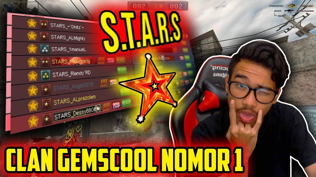 CLAN NOMOR 1 GEMSCOOL KMB GOIB VS S T A R S Gameplay Point Blank Clan nomor 1 gemscool kmb goib vs s t a r s gameplay point blank
