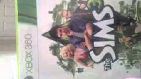 Sims 3 xbox 360 cheat pt. 1