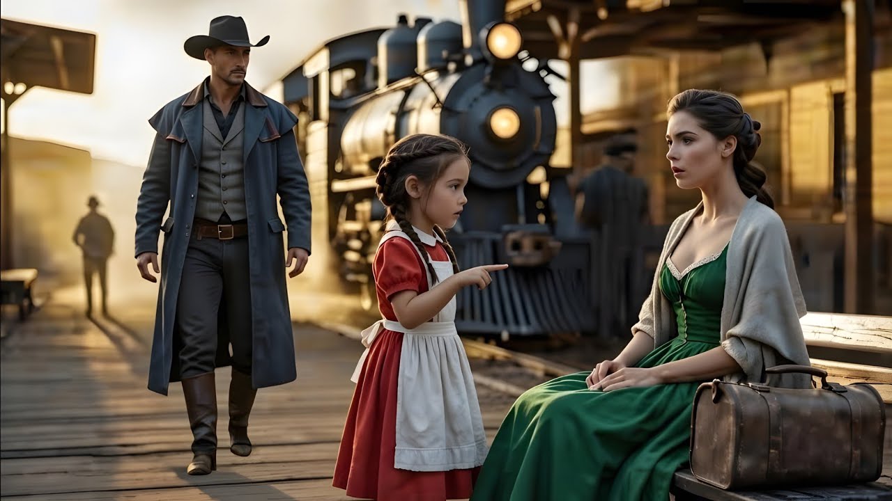 Rejected Bride Waited 3 Days at the Station… Then a Little Girl Asked “Will You Marry My Daddy
