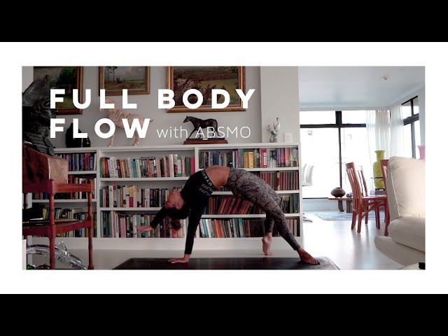 FULL BODY FLOW - 30 Minute - yoga practice with ABSMO - 2020 class=