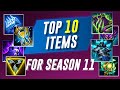 Top 10 Mythic items for Season 11