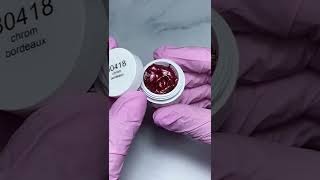 Video: UV / LED Color Gel - chrom bordeaux - Art. 80418