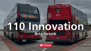Line 110 Full Ride | Limebank → Innovation | Alexander Dennis Enviro500 | Ottawa 🚏