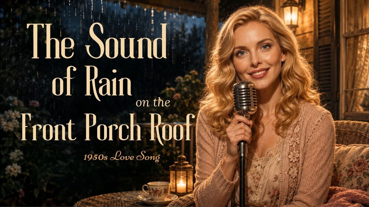 Cover The Sound of Rain on the Front Porch Roof | A 1960s Soul Nostalgia | The Stella Rose Lounge
