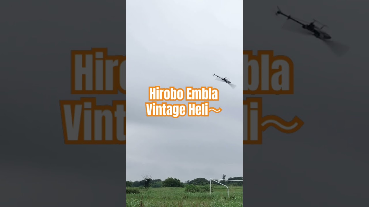 Hirobo Embla vintage Heli〜