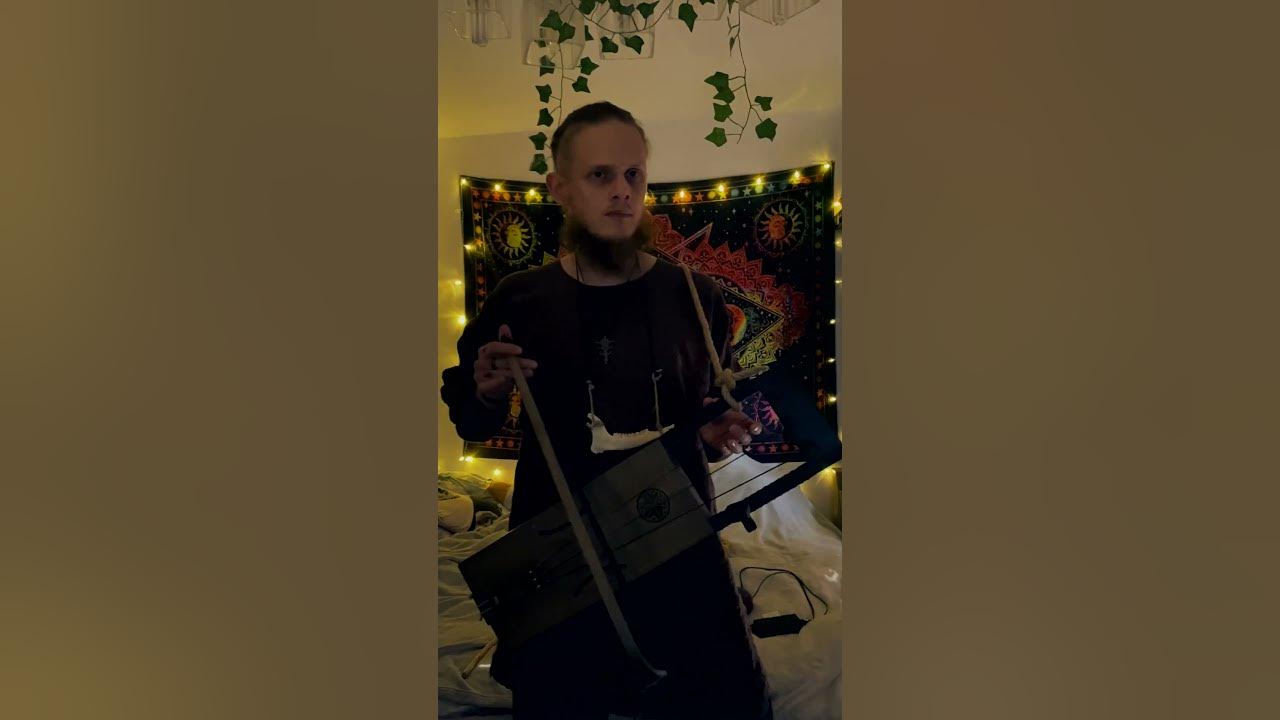Bormir Skald Bowed Lyre | Shaman Drum Folk Song #nordicmusic #paganmusic #vikings