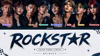 8FINITY (에잇피니티) 'ROCKSTAR' | Color Coded Lyrics | Han/Rom/Eng
