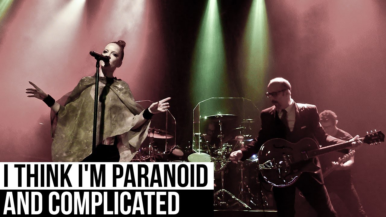 Garbage I Think I'm Paranoid (Drums only track) YouTube