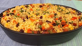 Receita Simples de Arroz de Festa