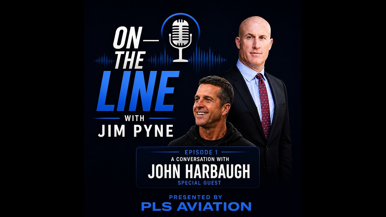 John Harbaugh on Leadership, Winning Culture & the NFL | On the Line with Jim Pyne