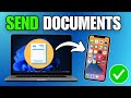 Send Documents from Laptop to iPhone 📱