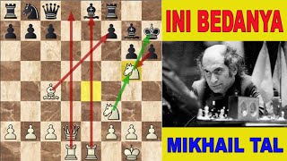 TAK PEDULI HADAPI Tigran Petrosian KORBAN PERWIRA PUN tetap dilemparkan Mikhail Tal