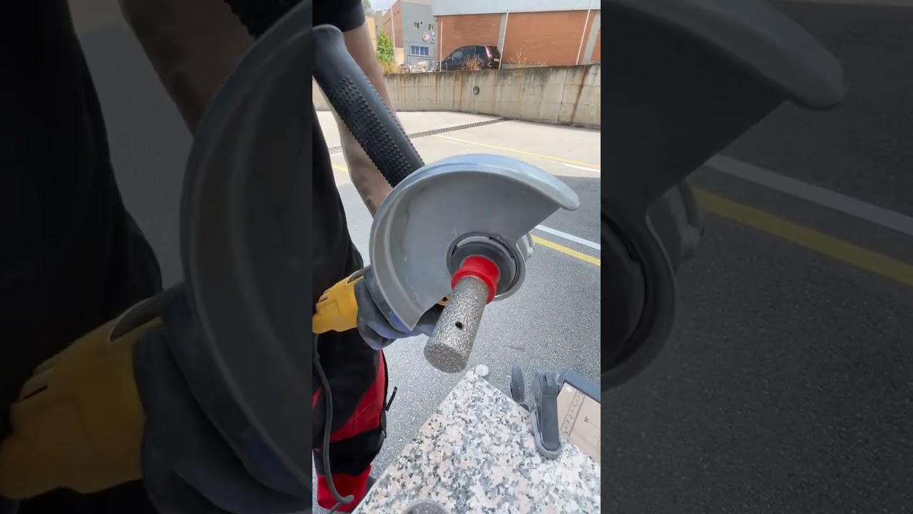 What are cylindrical diamond drill bits for?