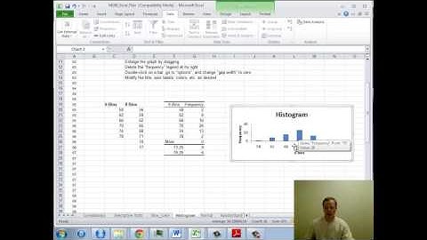 Descriptive Stats Demo for Excel 2007