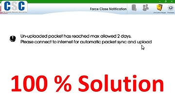 un uploaded Packet has Reached max allowed 2 days...