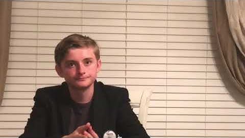 JECA freshman class president video