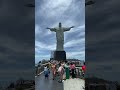 Christ the redeemer statue in brazil shorts