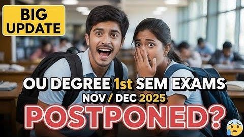 OU-diploma eerste semester examens november/december 2025 uitgesteld? || Verwachte datum || Belan...